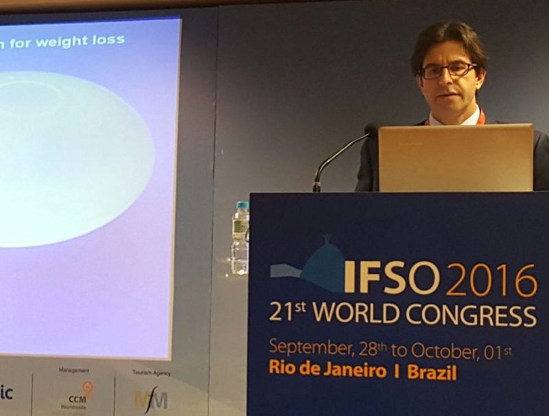 Παρουσίαση μου στο ετήσιο συνέδριο International Federation of Surgery for Obesity (IFSO) Rio De Janeiro, Brazil